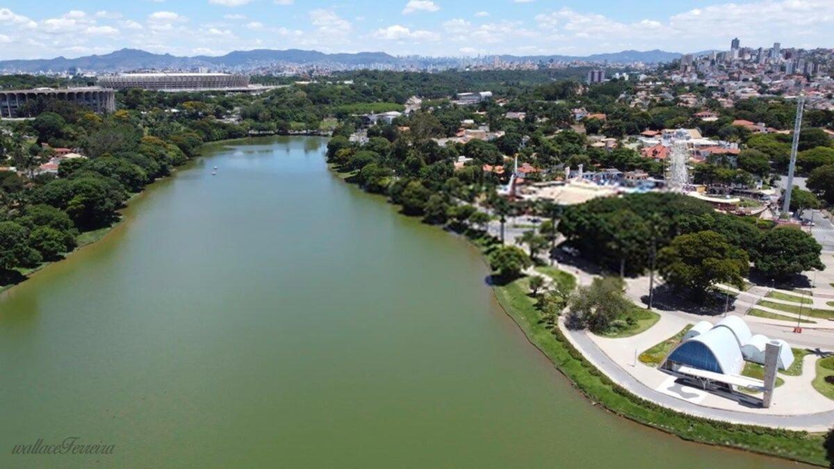 Apartamento Jacuzzi Privativa No Coracao Da Pampulha Belo Horizonte Exterior foto